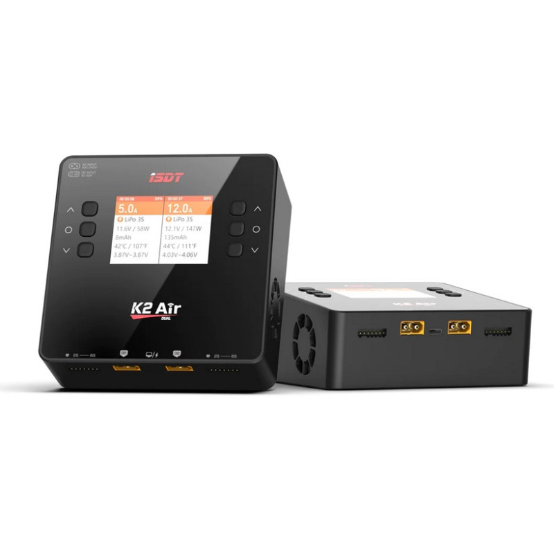 ISDT - K2 Air Bluetooth Remote Control Lipo Charger, AC / DC 200W - FLASH RC