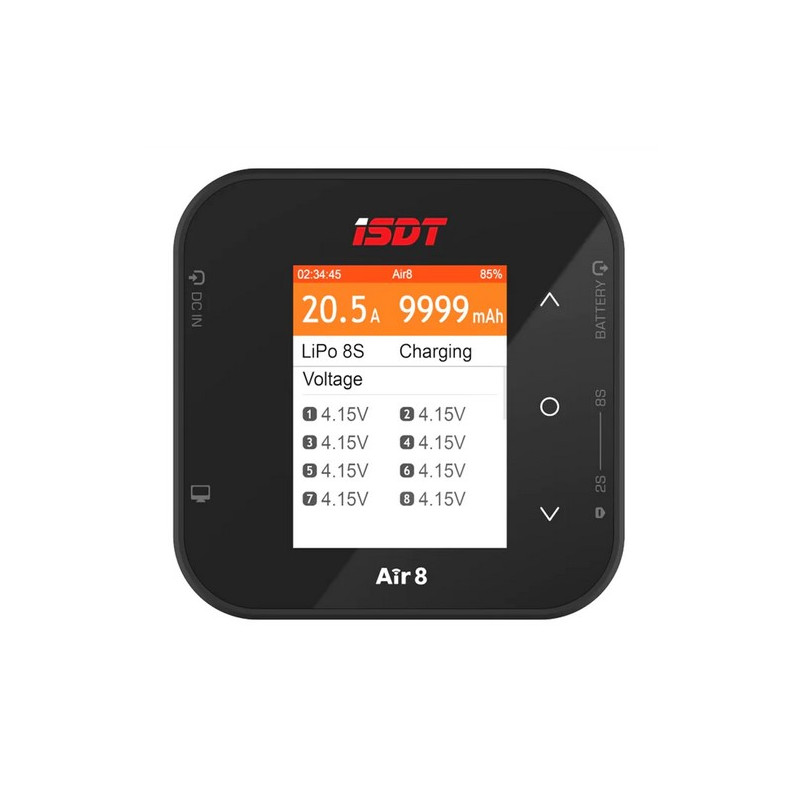 ISDT - Smart Lipo Smart Air8 Ladegerät, Gleichgewichtsladegerät DC 500W - FLASH RC