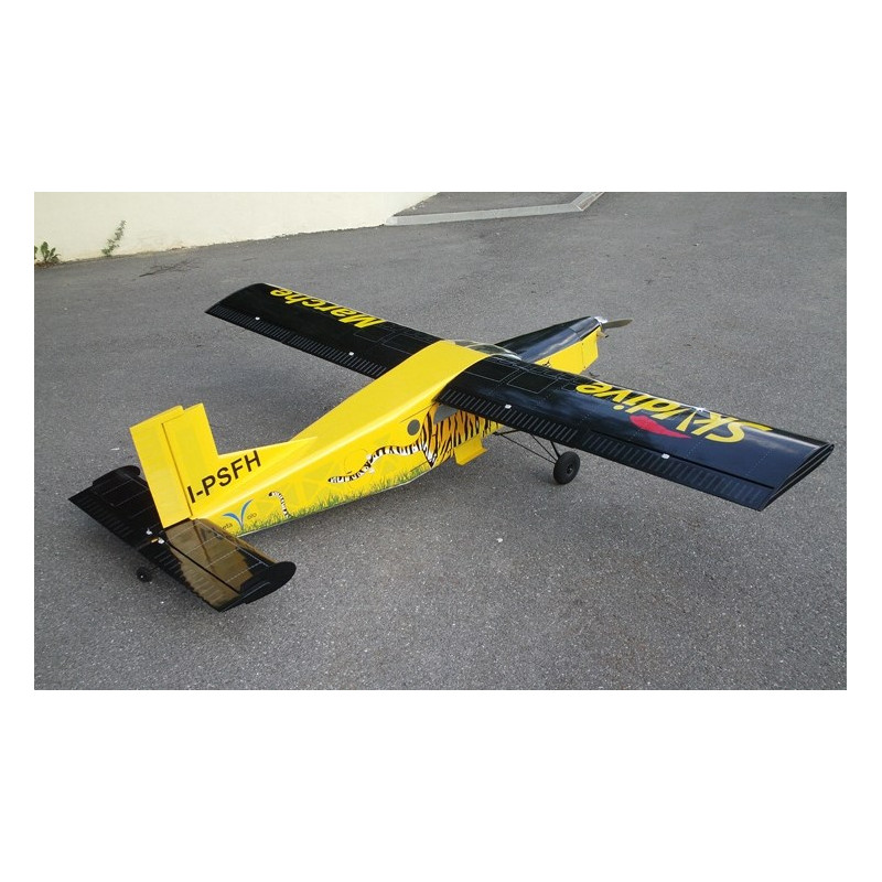 Pilatus PC-6 -90 taglia EP-GP versione Tiger ( Apertura alare 2,1 metri ) - FLASH RC