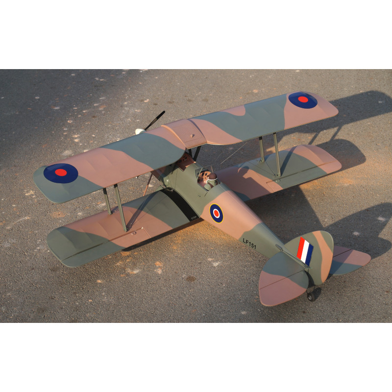 Avion VQ Model Tiger Moth 46 size EP-GPFLASH RC