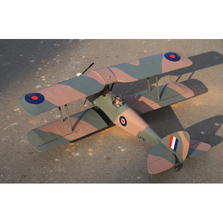 Avion VQ Model Tiger Moth 46 size EP-GP - FLASH RC