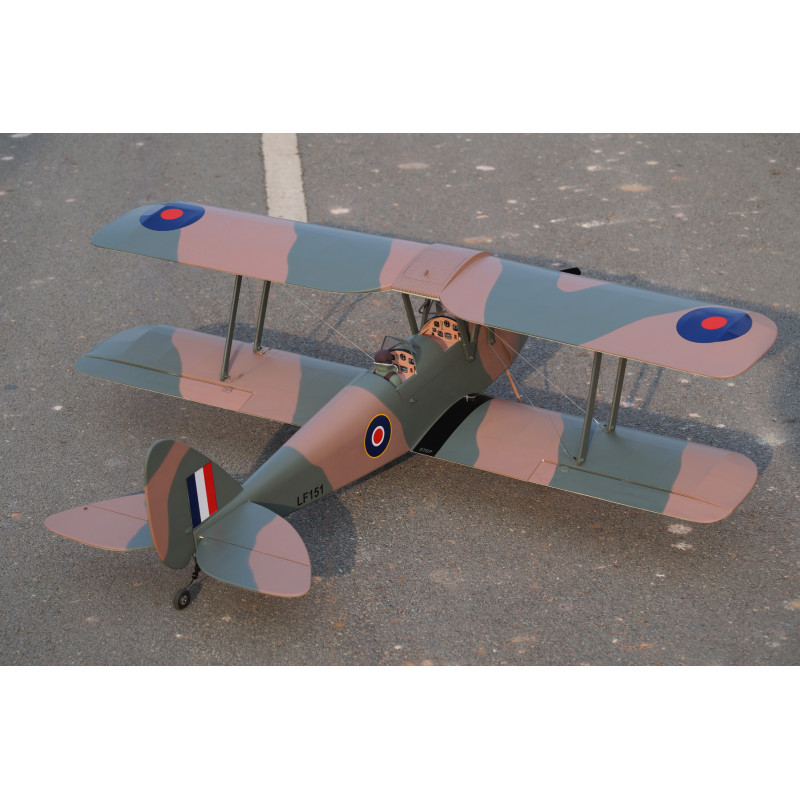 Avion VQ Model Tiger Moth 46 size EP-GPFLASH RC