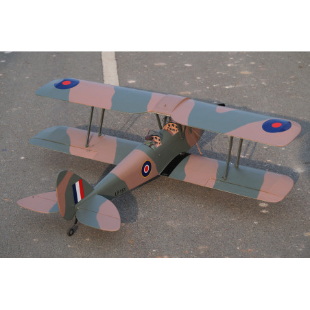 Avion VQ Model Tiger Moth 46 size EP-GPFLASH RC