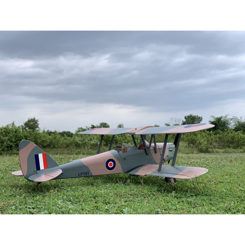 Avion VQ Model Tiger Moth 46 size EP-GPFLASH RC