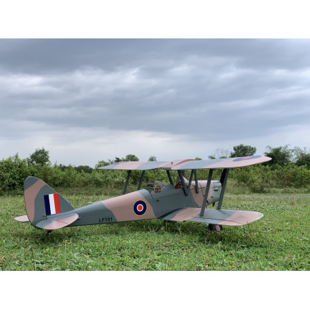 Avion VQ Model Tiger Moth 46 size EP-GPFLASH RC