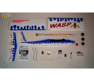 Avion VQ Modello Wasp trainer 46 taglia EP-GP FLASH RC 2