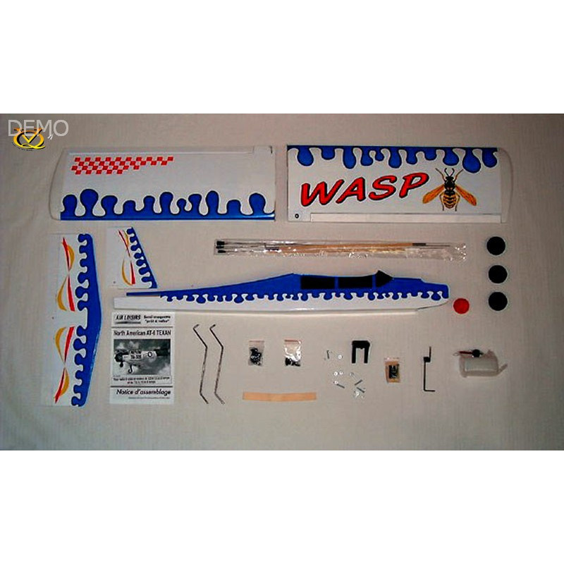 Avion VQ Model Wasp trainer 46 size EP-GP FLASH RC