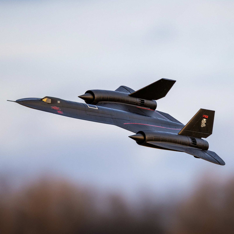 Jet E-flite SR-71 Blackbird Twin 40mm Velocità e Realismo Leggendari - FLASH RC