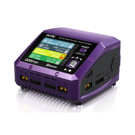 Chargeur 200 neo Quattro AC/DC Charger (AC max 200W - DC max 400W) - FLASH RC