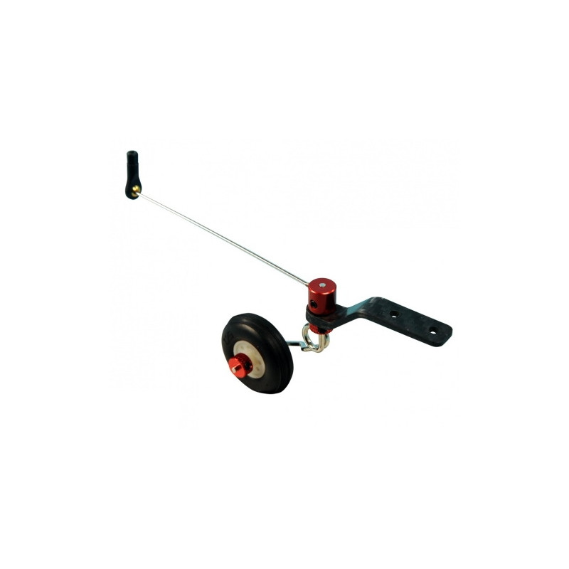 Roulette de queue carbone (roue Ø32mm) - FLASH RC