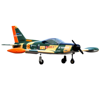Avion VQ Model Siai Marchetti SF 260 - 60 size EP-GP version Allemande - FLASH RC