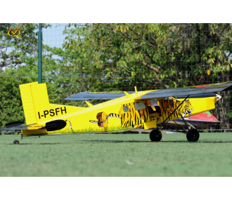 Flugzeug VQ Model Pilatus PC-6 Porter (Version Tiger) -30cc size EP/GP - FLASH RC