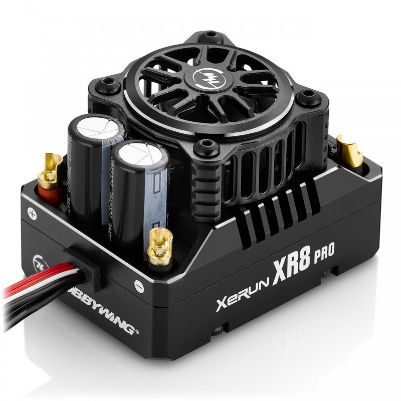 Controlador sin escobillas XR8 PRO G3 200A 1/8 sensored/sensorless HOBBYWING