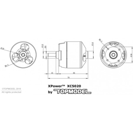 Xpower XC5020/14 motor