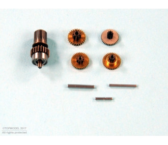 PIGNONS SERVO DS5012 SLIM Le set - FLASH RC