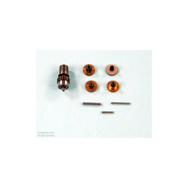 PIGNONS SERVO DS5012 SLIM Le set - FLASH RC