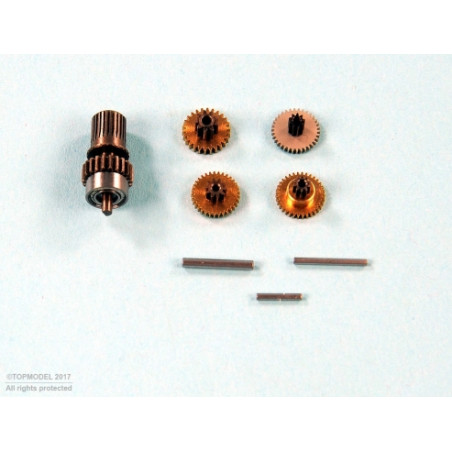 PIGNONS SERVO DS5012 SLIM Le set - FLASH RC