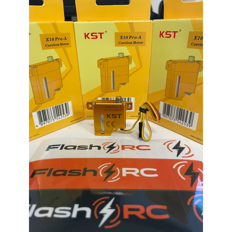 Servo aile KST X10 PRO-A ( 25g, 11,5kg.cm, 0,10/60°) - FLASH RC