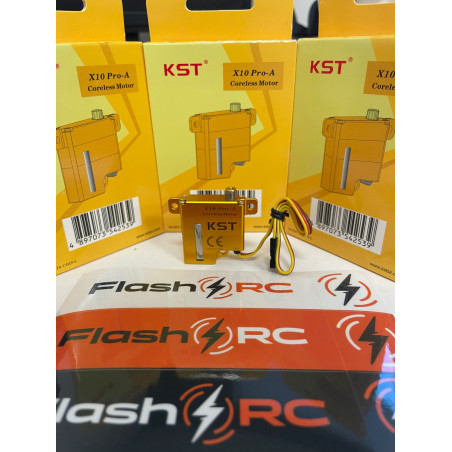 Servo - Servo alare KST X10 PRO ( 25g, 11,5kg.cm, 0,10/60°) - FLASH RC