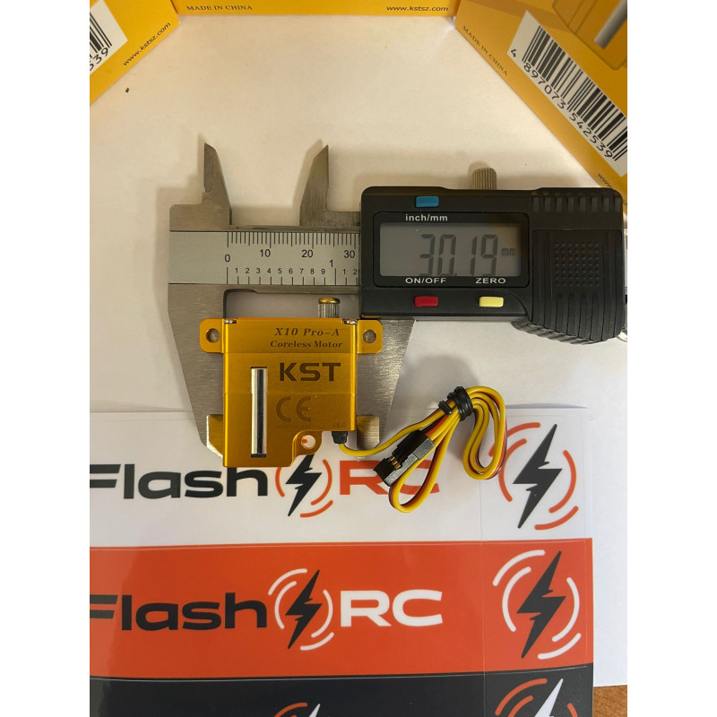 Servo - Flügelservo KST X10 PRO ( 25g, 11,5kg.cm, 0,10/60°) - FLASH RC
