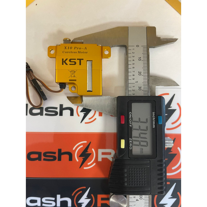 Servo - Servo alare KST X10 PRO ( 25g, 11,5kg.cm, 0,10/60°) - FLASH RC