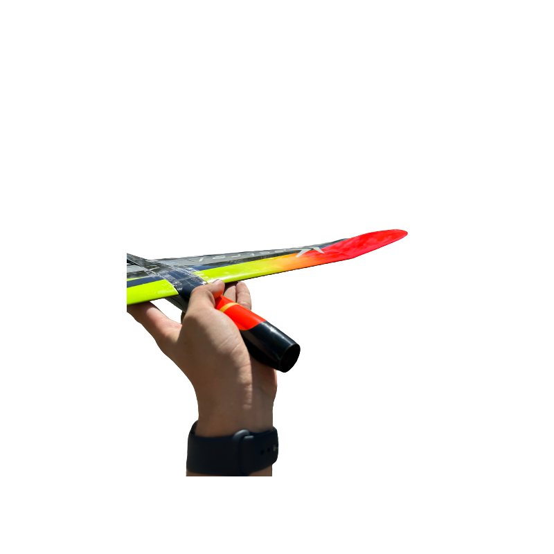 F5K Kestrel Strong Arancione/Giallo circa 1,5m - FLASH RC