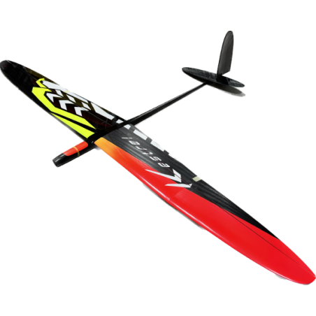 F5K Kestrel Standard Arancione/Giallo circa 1,5m - FLASH RC