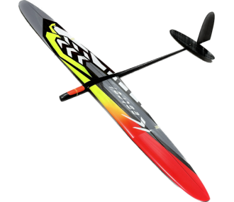 F5K Kestrel Strong Orange/Yellow approx 1.5m - FLASH RC
