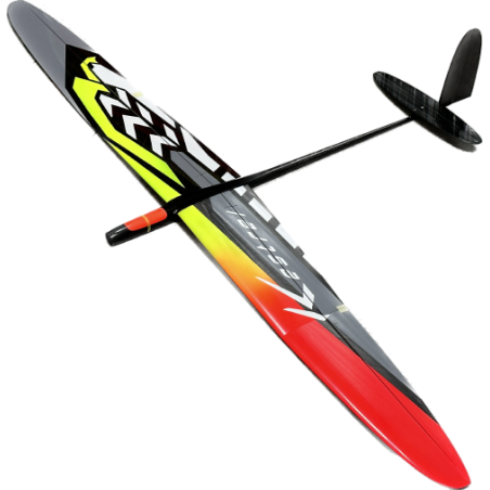 F5K Kestrel Strong Orange/Yellow approx 1.5m - FLASH RC