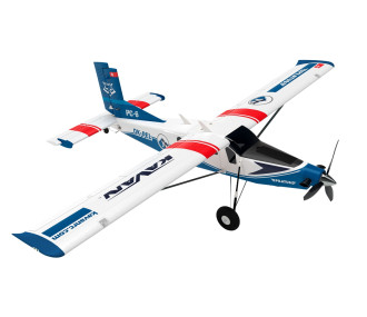 Avion Kavan Pilatus PC-6 Porter 1.5m PNP - bleue - FLASH RC