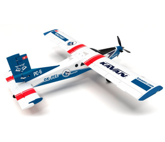 Aviones Kavan Pilatus PC-6 Porter 1.5m PNP - azul - FLASH RC 2
