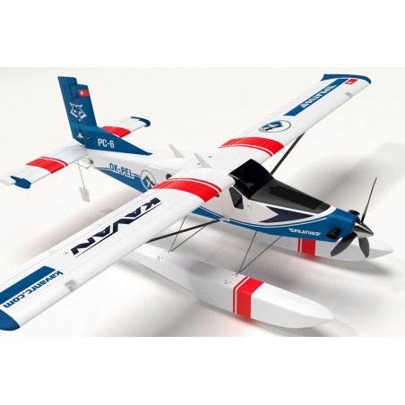 Aircraft Kavan Pilatus PC-6 Porter 1.5m PNP - blue - FLASH RC