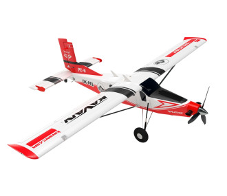 Aviones Kavan Pilatus PC-6 Porter 1.5m PNP - Rojo - FLASH RC