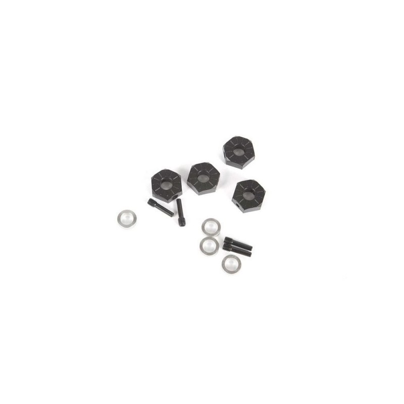 Ricambi per auto RC - AXIAL AXI232018 12mm esagonale, albero a vite e distanziatore (4): UTB - FLASH RC