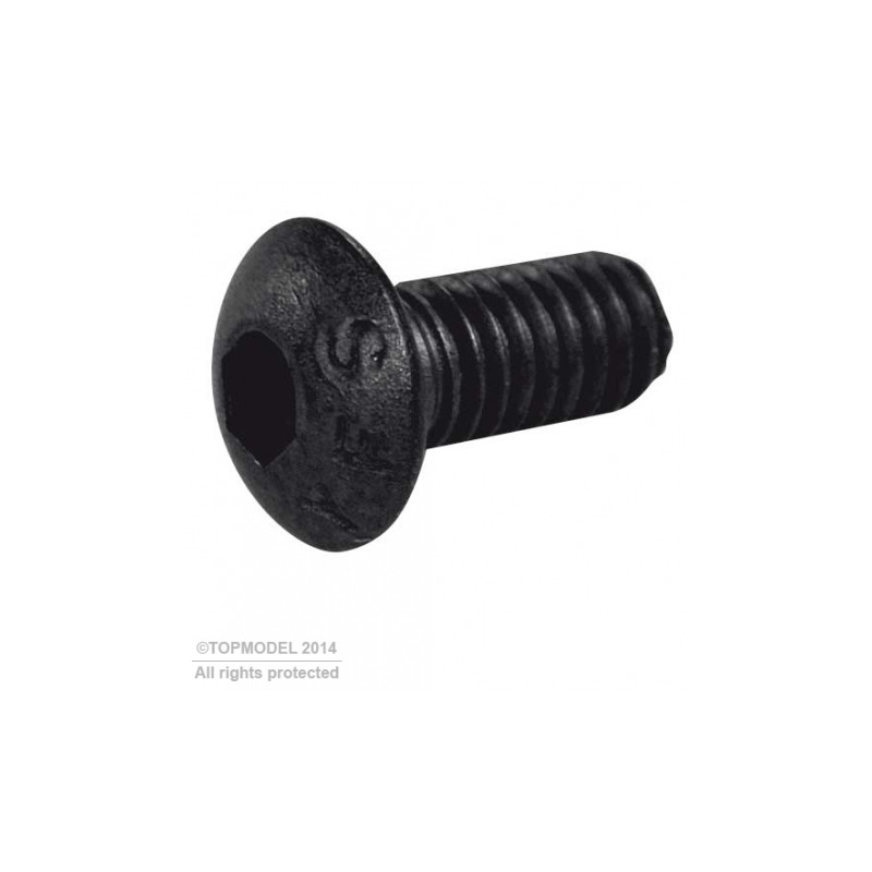 VIS Chc TETE BOMBEE M3x5mm POUR CONE TOPMODEL 6pcs - FLASH RC