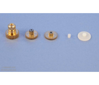PIGNONS SERVO MS2810 MG Le set - FLASH RC
