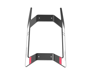 Helicoptère -Landing skid - Viva Magenta