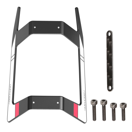 Helicoptère -Landing skid - Viva Magenta