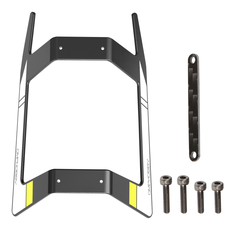 Helicoptère -Landing skid - Racing Yellow