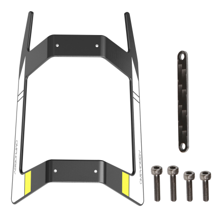 Helicoptère -Landing skid - Racing Yellow