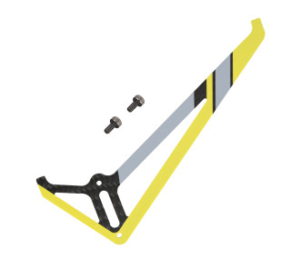 Elicottero - Pinna di coda - Giallo corsa