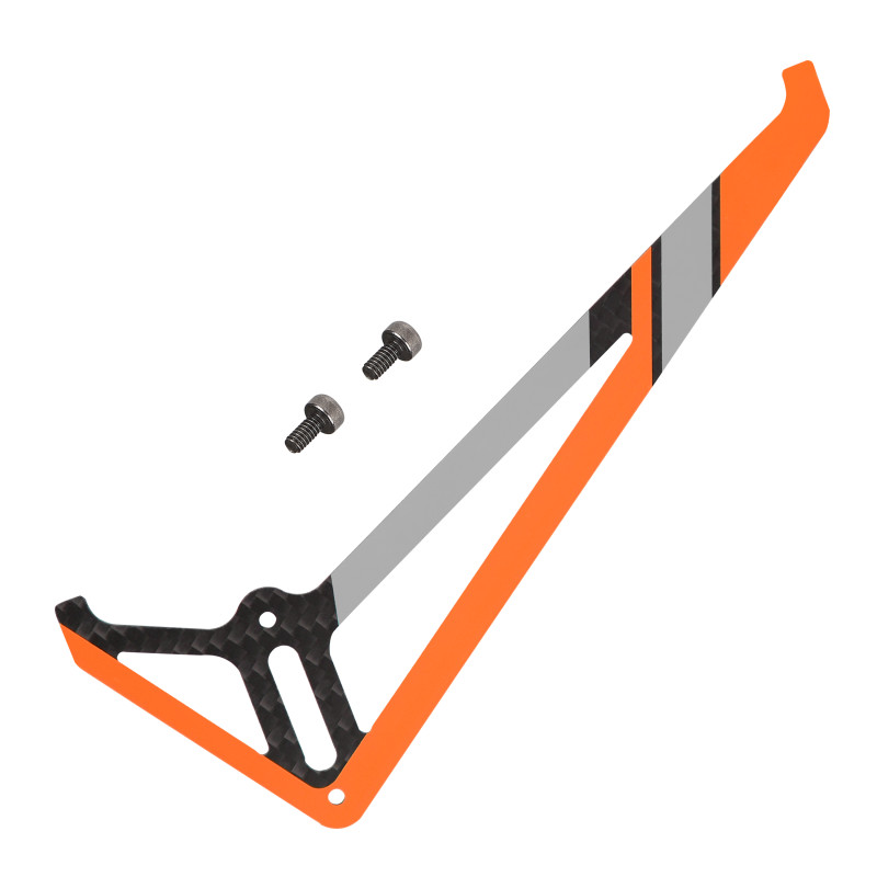 Helicoptère -Tail Fin - Charm Orange