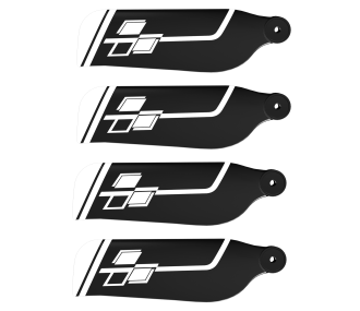 Helicoptère -OMPHOBBY 71mm Tail blade