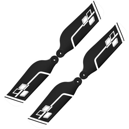 Helicoptère -OMPHOBBY 71mm Tail blade