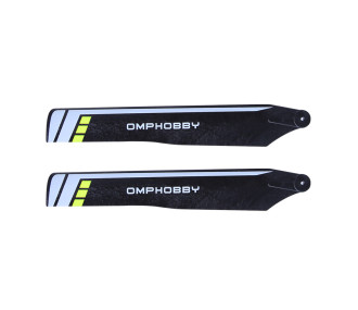 Helicoptère -125mm Main Blades(Yellow)-(Hard)