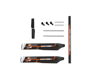 Helicoptère -M1 EVO Crash kits-Orange