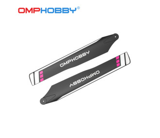 Helicoptère -125mm Main Blades(Purple)-(Hard)