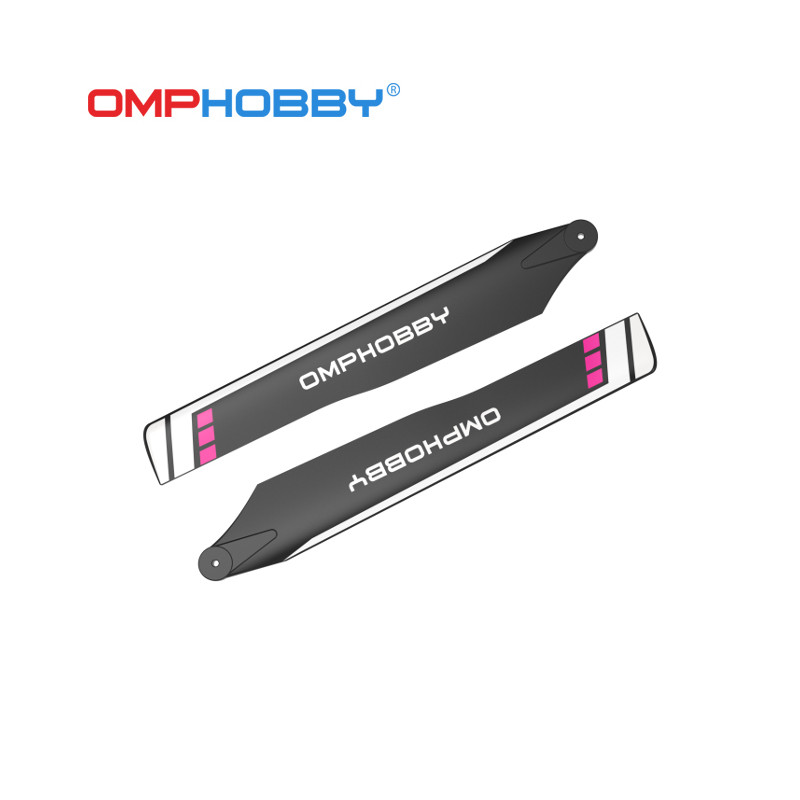 Helicoptère -125mm Main Blades(Purple)-(Hard)