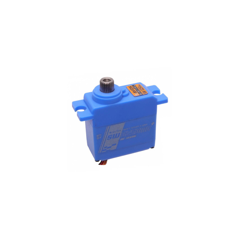 Servo numérique mini étanche Savox SW-0250MG+ (25g, 5kg.cm, 0.11s/60°) - FLASH RC