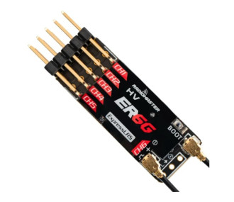 RADIOMASTER - RadioMaster 6-Kanal-Empfänger ER6G 2,4 GHz PWM ExpressLRS - FLASH RC